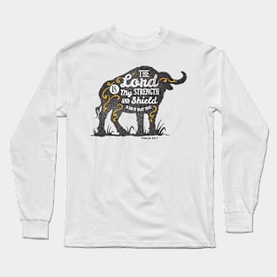 The Lord Is My Strength Long Sleeve T-Shirt